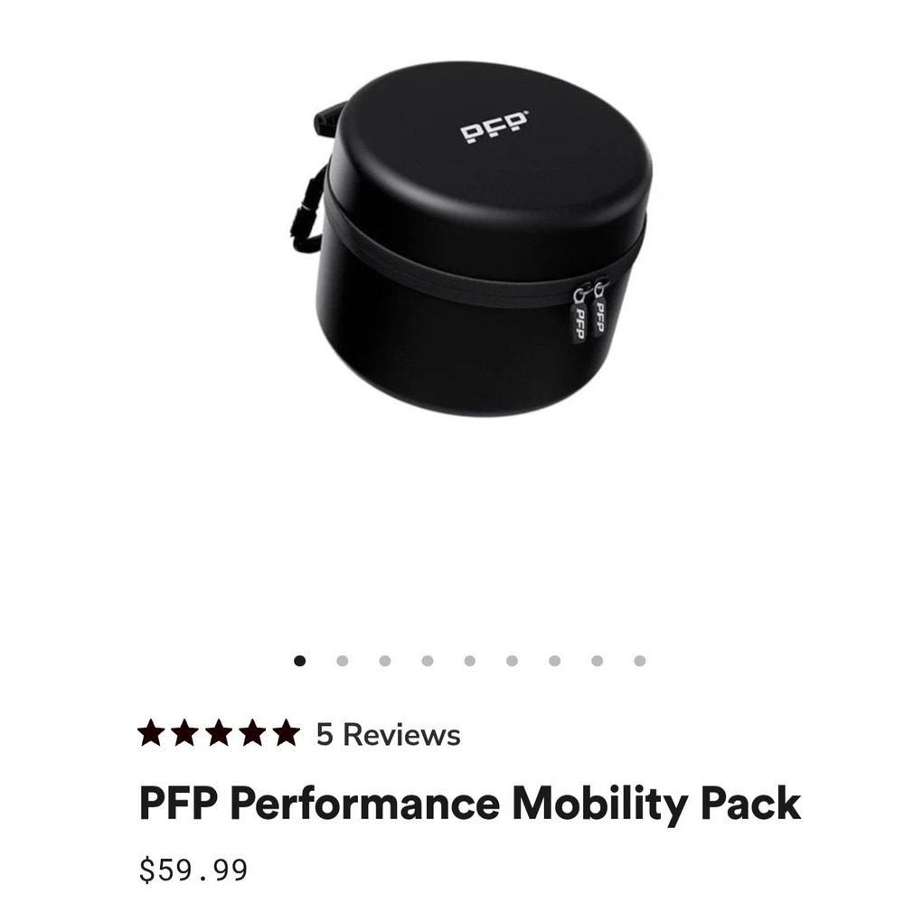 PFP Performance Mobility Pack Fitness Recovery Set Foam Roller Resistance Bands